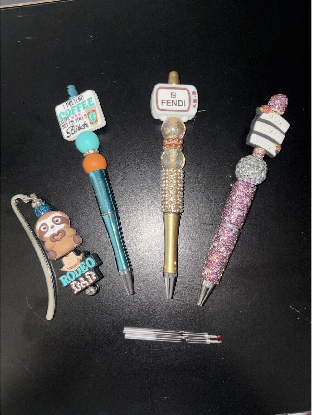 3 Pen and bookmark set